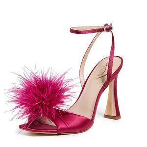 Sam Edelman Women's Leon Pom Pom Dress Sandals